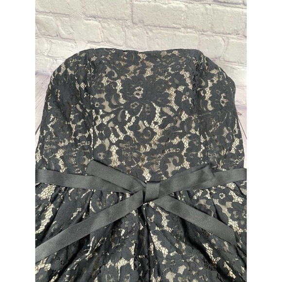 NWT Robert Rodriguez for Neiman Marcus Lace Strapless Formal Cocktail Dress sz 6 - Picture 4 of 16